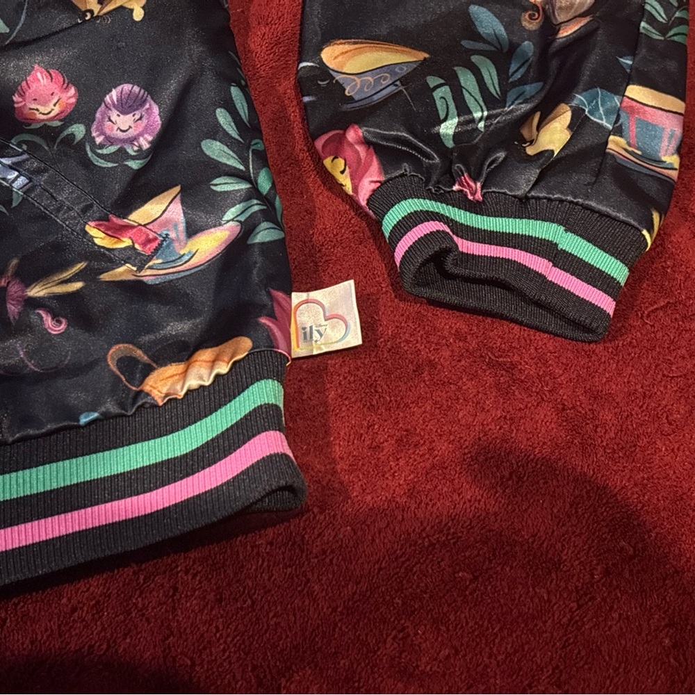 Disney ILY 4Ever The Mad Tea Party Teacups jacket - Picture 2 of 4
